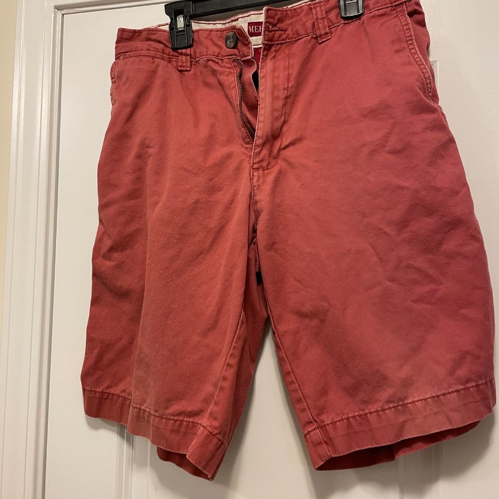 Men's Merona Faded Red Shorts Size 30